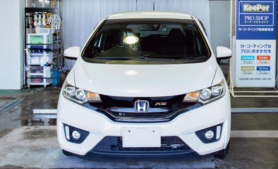 洗車の様子